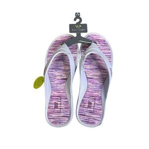 Tek Gear Women's Sandals - White and Pink. NWOT